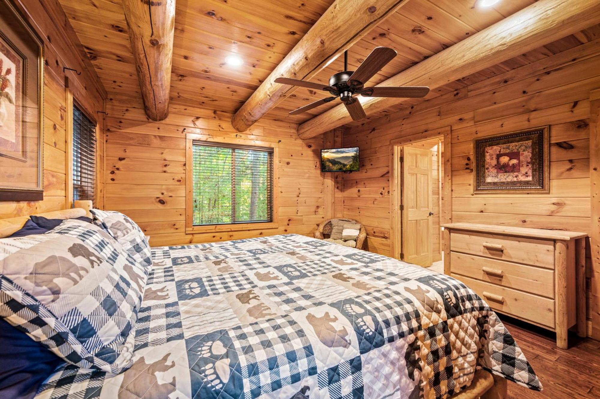 Relaxation Retreat - Pickleball Cabin - Wi-Fi, Fire Pit With Bar, Ev, Game Room, Hot Tub, Pool Access - Mins To Pf เซอเวียร์วีล ภายนอก รูปภาพ